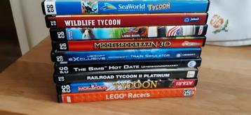 Diverse computerspellen PC CD-ROM beschikbaar voor biedingen