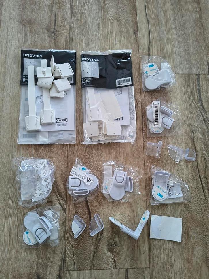 Ikea Undvika kast beveiliging, hoekbeschermers, deursluiters, Kinderen en Baby's, Kinderkamer | Inrichting en Decoratie, Nieuw