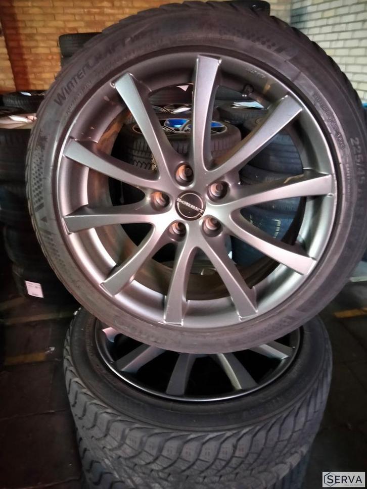 Winterwielenset Mercedes A-klasse vanaf 7-2018>, Auto-onderdelen, Banden en Velgen, Banden en Velgen, Winterbanden, 18 inch, 225 mm