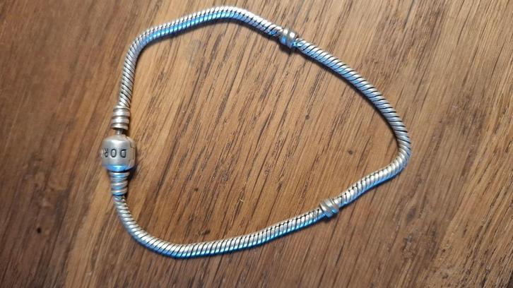 Pandora armband, Sieraden, Tassen en Uiterlijk, Armbanden, Gebruikt, Zilver, Zilver, Ophalen of Verzenden