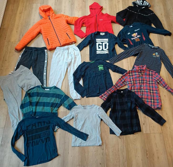 Kledingpakket Jongen Mt 146 152 - 15 stuks regatta Zara gap, Kinderen en Baby's, Kinderkleding | Maat 146, Gebruikt, Jongen, Ophalen of Verzenden
