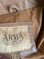 Arma leren jas - Prachtig!, Kleding | Dames, Verzenden, Beige, Arma, Maat 42/44 (L)