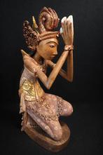 Balinees houtsnijwerk handgeschilderd, Ophalen of Verzenden