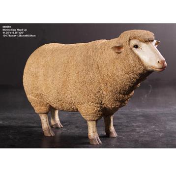 Schaap Head Up – Schaap beeld Lengte 102 cm beschikbaar voor biedingen