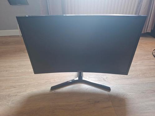 Curved samsung 24 inch monitor, Computers en Software, Monitoren, Zo goed als nieuw, 60 Hz of minder, HDMI, VGA, Curved, VA, Full HD