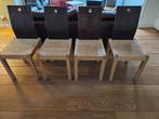 eetkamerstoelen, Gebruikt, Overige kleuren, Ophalen of Verzenden, Vier