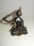 Bronze Manjushri Boeddha van de Wijsheid, Ophalen of Verzenden, Zo goed als nieuw
