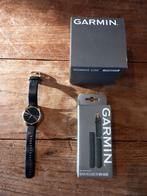 Garmin Vivomove Luxe, Sieraden, Tassen en Uiterlijk, Smartwatches, Zwart, Garmin, Ophalen of Verzenden, Zo goed als nieuw