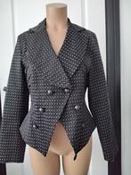 Mezza Luna Blazer - Maat 38, Kleding | Dames, Maat 38/40 (M), Mezza Luna, Zwart, Ophalen of Verzenden