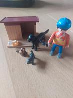 Playmobil hond met puppies 5125, Ophalen of Verzenden, Zo goed als nieuw