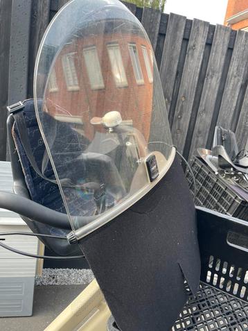 BoBike mini one urban black fietsstoel met windscherm beschikbaar voor biedingen