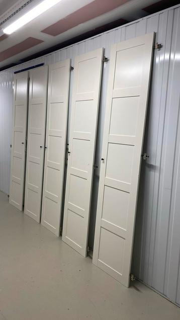 5x deur Pax kledingkast Bergsbo wit - 50x229 cm beschikbaar voor biedingen