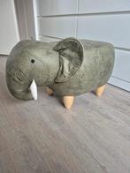 Leuke Olifant Poef / Decoratie, Minder dan 50 cm, Minder dan 50 cm, Zo goed als nieuw, Ophalen