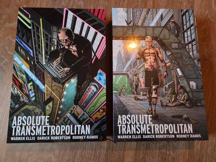 Absolute Transmetropolitan 1 & 2 - Warren Ellis, Boeken, Strips | Comics, Zo goed als nieuw, Amerika, Ophalen of Verzenden