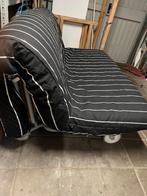 bedbank, Ophalen, Gebruikt, Zwart, Tweepersoons