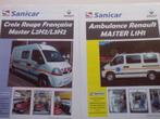 7x Ambulance brochures/folders Visser Renault Nissan Altas, Ophalen of Verzenden, Zo goed als nieuw, Renault