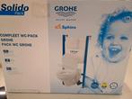 Compleet wc-pack Grohe toilet inbouwreservoir, Doe-het-zelf en Verbouw, Sanitair, Ophalen, Nieuw, Steen, Toilet
