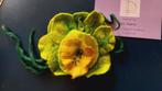 Gele Mars bloem draagbare kunst paasbloem, Ophalen of Verzenden, Zo goed als nieuw, Overige materialen