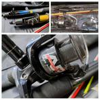 Hengelsport Albatros set 2 werphengels & Molen Winkle Picker, Watersport en Boten, Ophalen of Verzenden, Zo goed als nieuw, Complete set