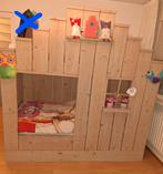 STEIGERHOUTEN KINDERBED., Kinderen en Baby's, Kinderkamer | Stapelbedden en Hoogslapers, Ophalen of Verzenden, Zo goed als nieuw