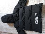 Equalité winterjas XL, Kleding | Heren, Ophalen of Verzenden, Zo goed als nieuw, Maat 56/58 (XL), Zwart