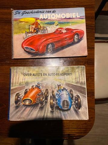 Oude autoboeken: Geschiedenis & Auto-Rensport beschikbaar voor biedingen