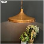 Vintage Deense hanglamp - gehamerd koper, J.J. Hammer - 60s, Ophalen, Gebruikt, Vintage, Nb