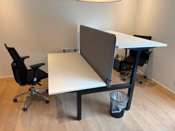 Sta Zit Bureau Duo + Stoelen - Nieuwegein beschikbaar voor biedingen