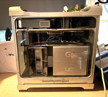 Powermac G5, SSD 120GB, Sorbet Leopard ,Apple 20 inch scherm beschikbaar voor biedingen