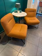 2 Pomax Lounge Stoelen - Zo Goed Als Nieuw!, Huis en Inrichting, Ophalen, Minder dan 75 cm, Zo goed als nieuw, Stof