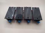 4x Lego wagon onderstel "12" 4,5 en 12 volt  goede magneten., Complete set, Gebruikt, Ophalen of Verzenden, Lego