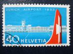 Postzegels Zwitserland 1953 vliegveld Zurich - cw. € 15,00, Ophalen of Verzenden