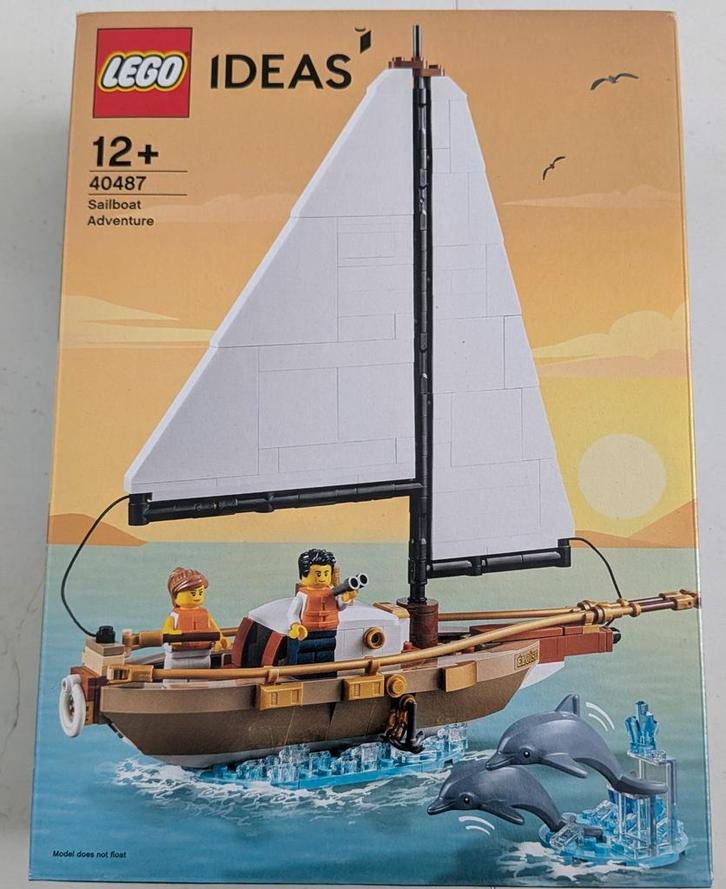 lego Ideas 40487 Zeilbootavontuur, Kinderen en Baby's, Speelgoed | Duplo en Lego, Nieuw, Lego, Complete set, Ophalen of Verzenden