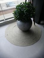 Vloerkleed, Gebruikt, Rond, Ophalen of Verzenden, Groen
