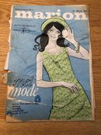 Marion Mode 1968, 5 exemplaren - Vintage, Hobby en Vrije tijd, Kledingpatronen, Vrouw, Gebruikt, Ophalen of Verzenden, Marion