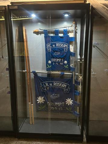 Siletsy vitrine kasten zonder planken beschikbaar voor biedingen