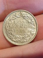 Zwitserland, 1/2 franc 1969 (16), Ophalen of Verzenden, Overige landen