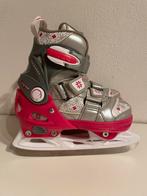 Nijdam kunstschaatsen 29-32 roze-wit verstelbaar, Sport en Fitness, Schaatsen, Ophalen of Verzenden, Gebruikt, Kunstschaatsen