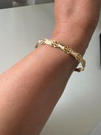 Gouden slaven armband, Sieraden, Tassen en Uiterlijk, Armbanden, Ophalen of Verzenden, Nieuw, Geel, Goud