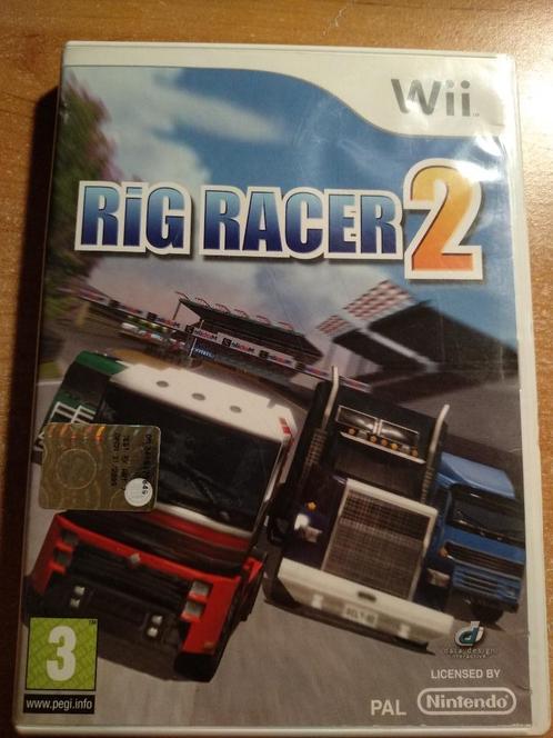 Rig Racer 2 Wii game, Spelcomputers en Games, Games | Nintendo Wii, Zo goed als nieuw, Racen en Vliegen, 1 speler, Vanaf 3 jaar