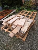 Heel veel verschillende losse balken., Doe-het-zelf en Verbouw, Hout en Planken, Ophalen, Gebruikt, 50 mm of meer, Balk