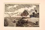 prent van een landschap 45638, Ophalen of Verzenden, Ongelopen, Noord-Holland