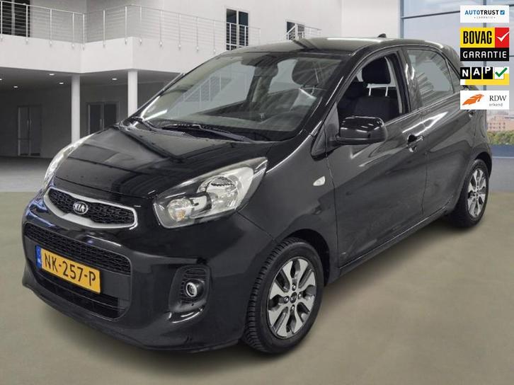 Kia Picanto 1.0 CVVT EconomyPlusLine 1e Eig. 81.300 km +NAP, Auto's, Kia, Bedrijf, Te koop, Picanto, ABS, Achteruitrijcamera, Airbags