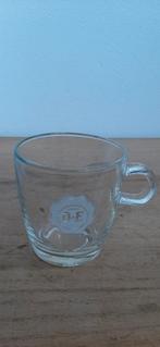 Espresso kopje Douwe Egberts van glas., Huis en Inrichting, Keuken | Servies, Ophalen, Overige stijlen, Kop(pen) en/of Schotel(s)