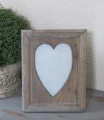 Brocante fotolijst van steigerhout, Ophalen of Verzenden