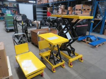 stanley mobiele heftafels 350 en 800kg hefvermogen nieuw  beschikbaar voor biedingen