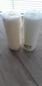 Kaarsen groot 2 stuks, Huis en Inrichting, Woonaccessoires | Kandelaars en Kaarsen, Ophalen of Verzenden, Overige materialen, Minder dan 25 cm