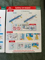 KLM AIRBUS A321NEO SafetyCard, Ophalen of Verzenden, Nieuw, Kaart, Foto of Prent