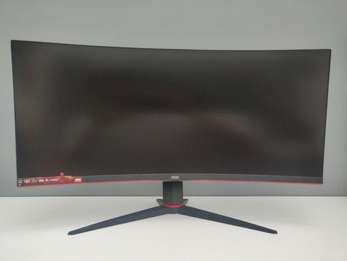 GAME MONITOR AOC 34" PERFECTE STAAT, Computers en Software, Monitoren, Zo goed als nieuw, 101 t/m 150 Hz, HDMI, Gaming, Curved