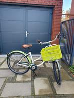 Mooie Gazelle fiets met krat, Fietsen en Brommers, Fietsen | Meisjes, Gebruikt, Ophalen, 26 inch of meer, Handrem